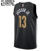 Maillot Basket Enfant Memphis Grizzlies Jaren Jackson Jr. 2023-24 Nike City Edition Noir Swingman